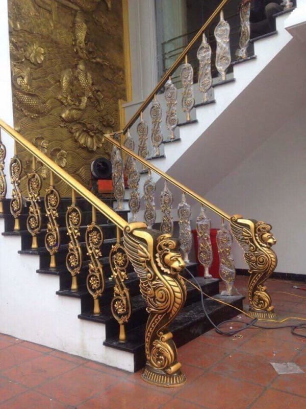 Cầu thang nhôm đúc - CT078